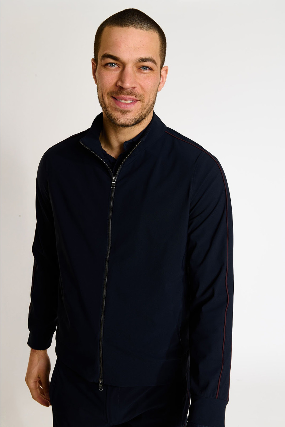Veste zippée bleu marine MATHEW EVOLUTION - 3