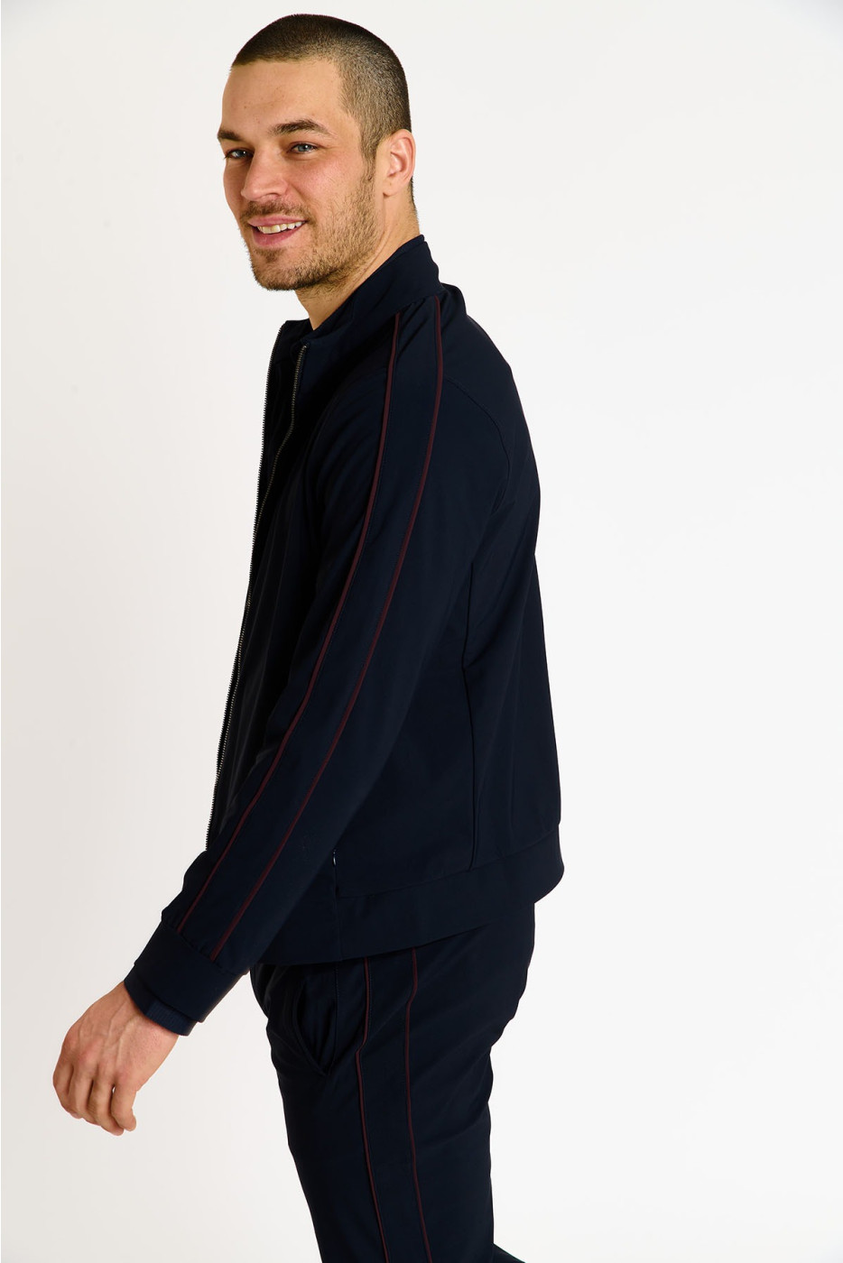 Veste zippée bleu marine MATHEW EVOLUTION - 7
