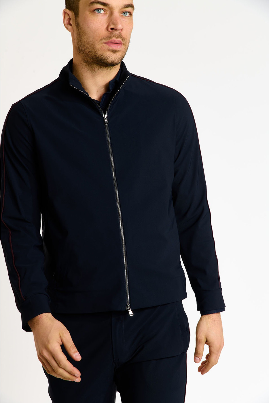 Veste zippée bleu marine MATHEW EVOLUTION - 4