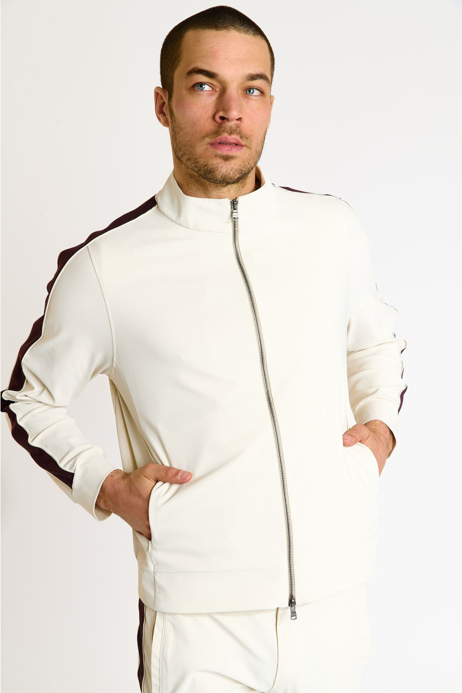 Veste zippée écru MATHEW EVOLUTION - 3