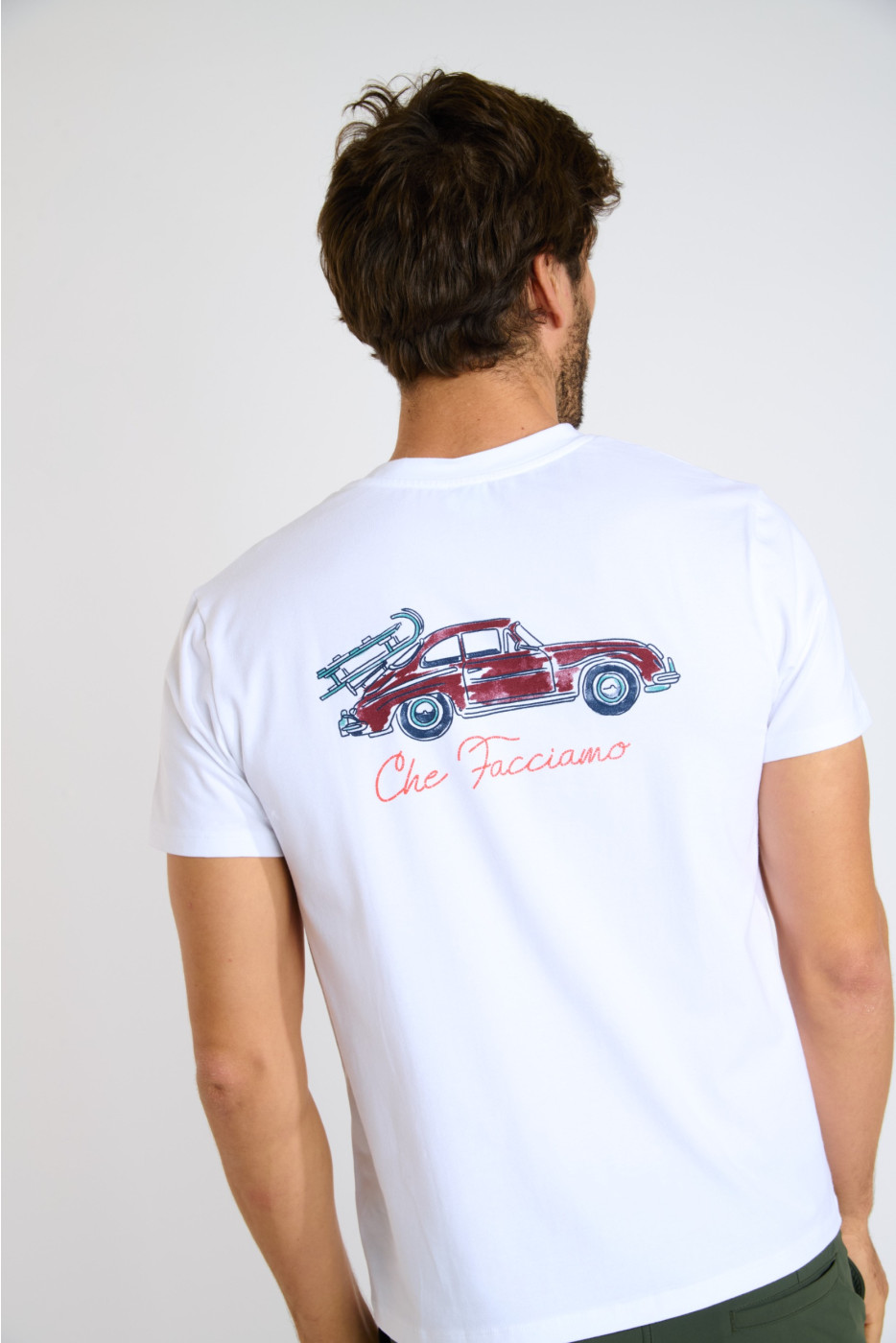 Tshirt blanc THEOAMO CASTELLET - 4