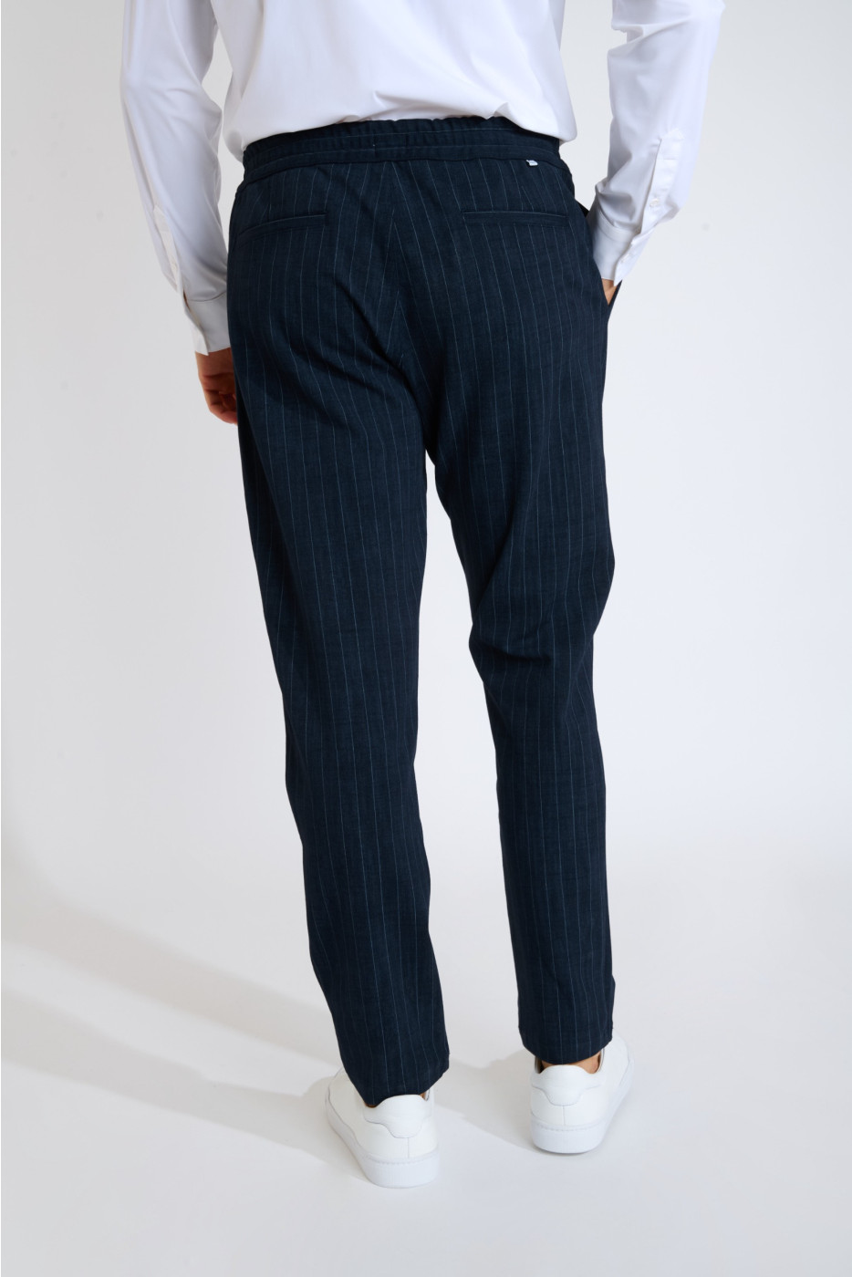 Pantalon bleu marine THOMAS SORENTO - 5