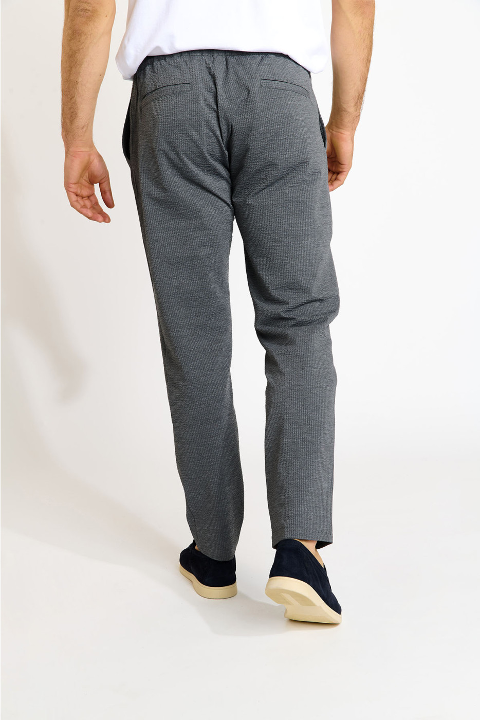 Pantalon gris anthracite THOMAS TRIESTE - 2