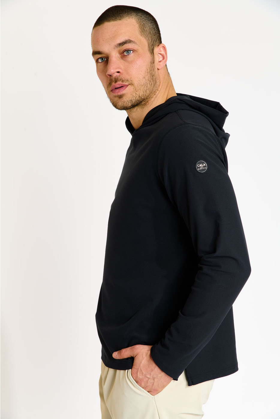 Sweatshirt noir VOLIO CATANE - 1