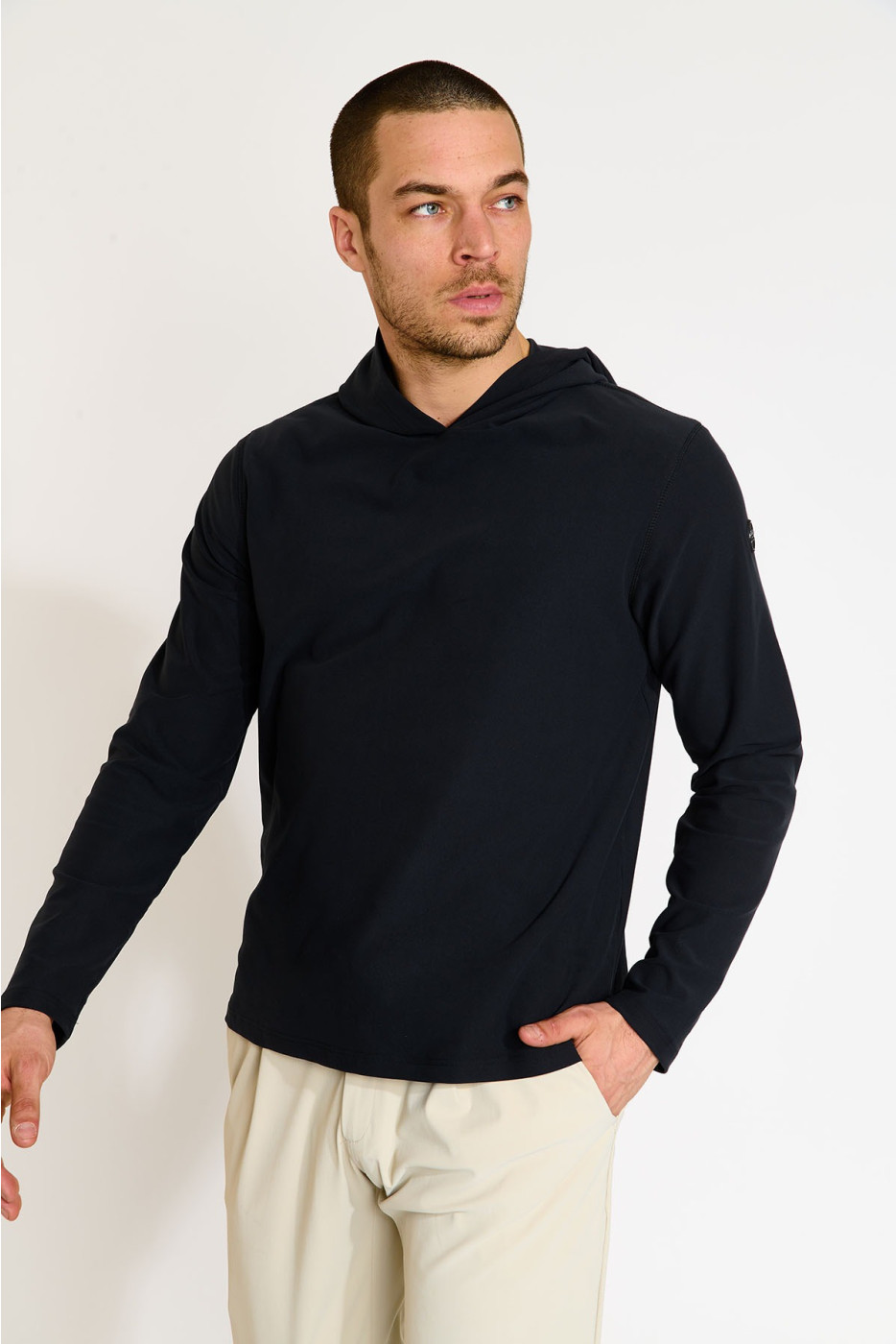 Sweatshirt noir VOLIO CATANE - 3