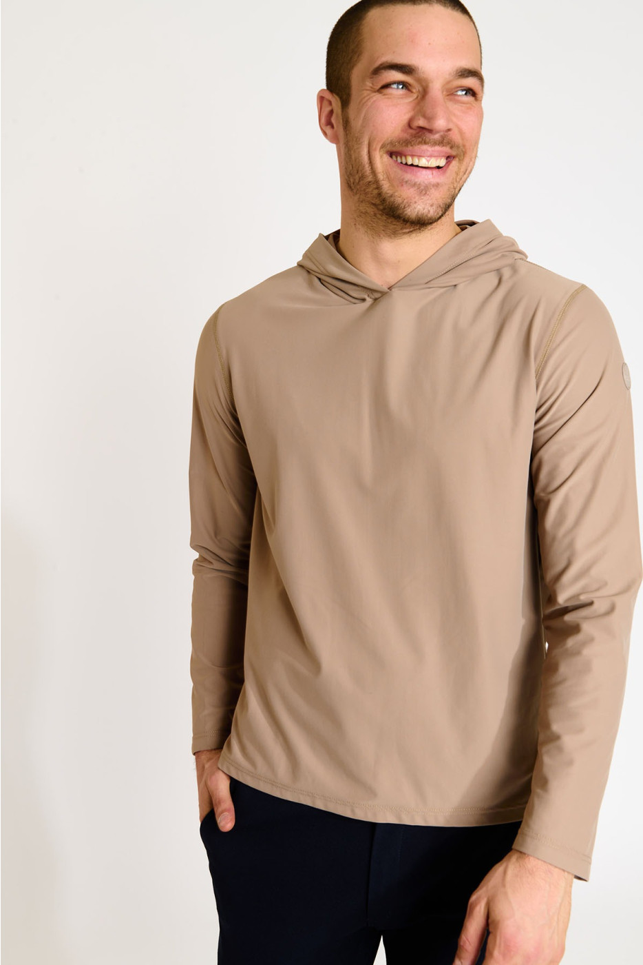 Sweatshirt beige VOLIO CATANE - 3