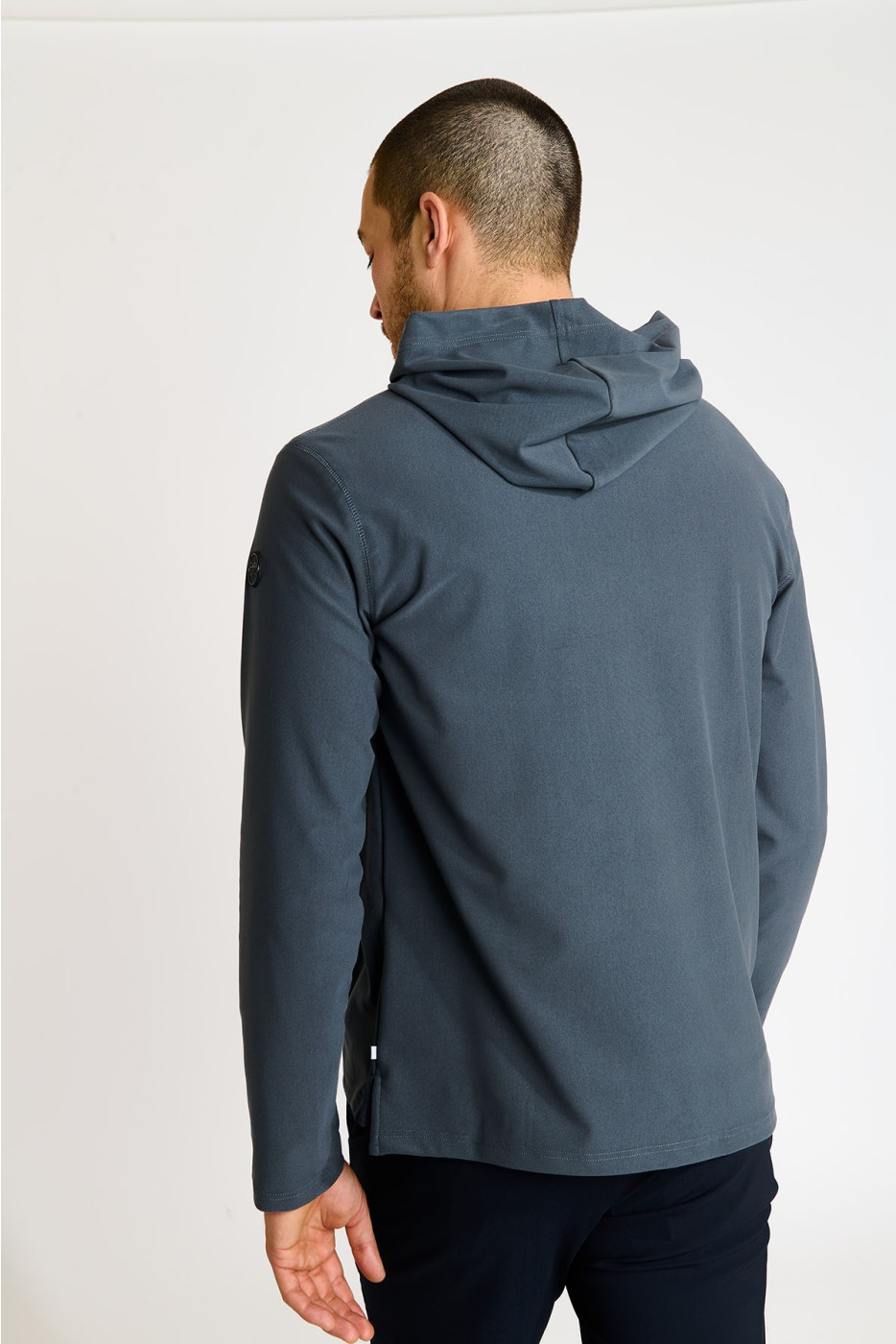 Sweatshirt gris VOLIO CATANE - 4