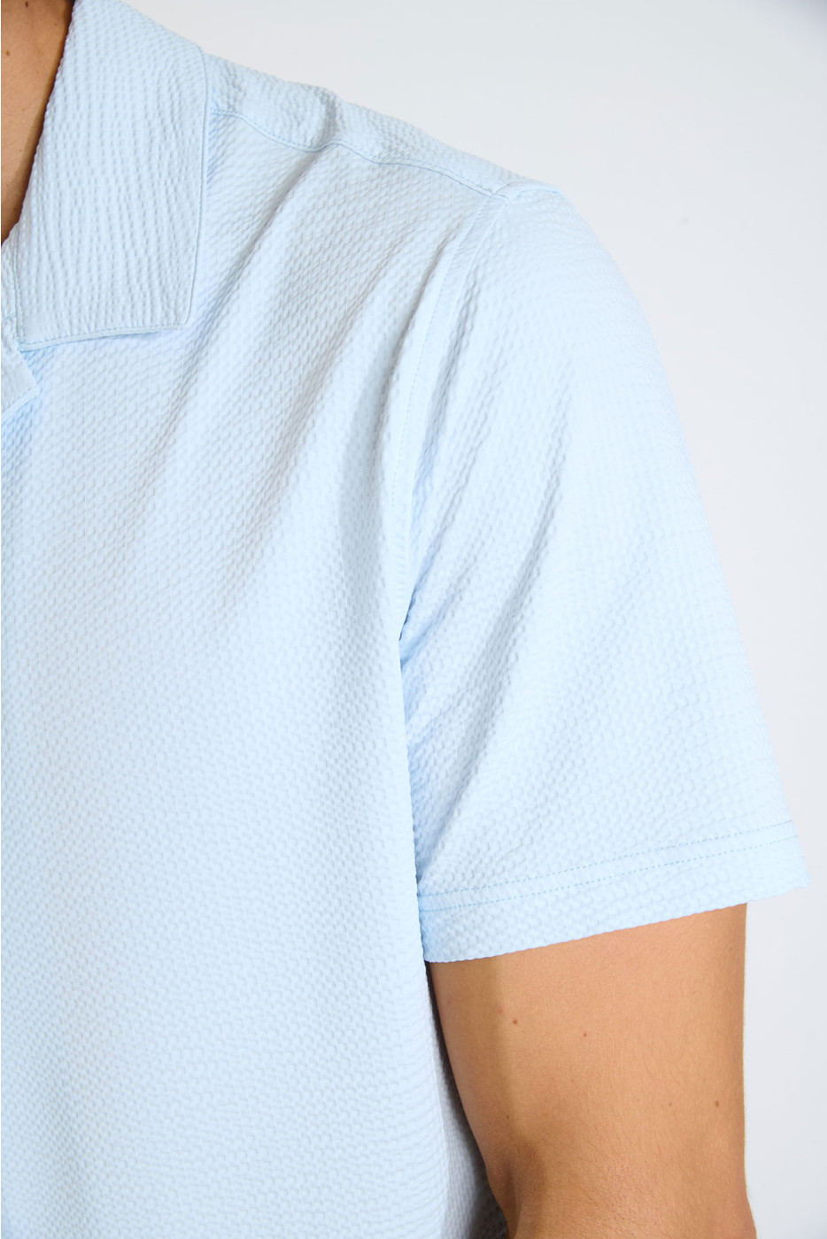 Chemise bleu ciel ALEX TRIESTE - 6