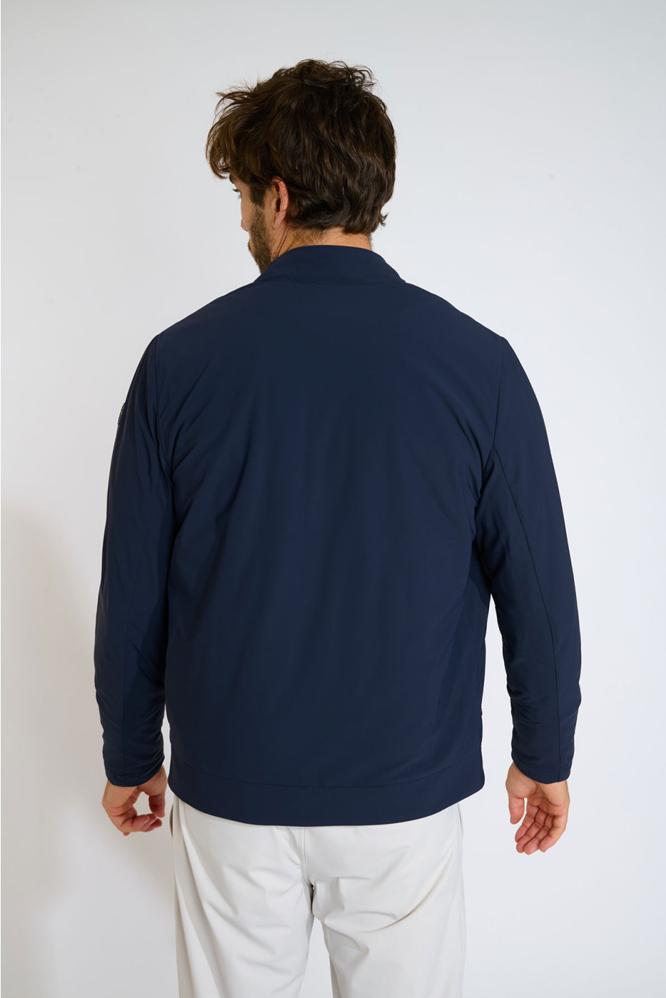Blouson packable bleu marine GEORGES CATANIA - 3
