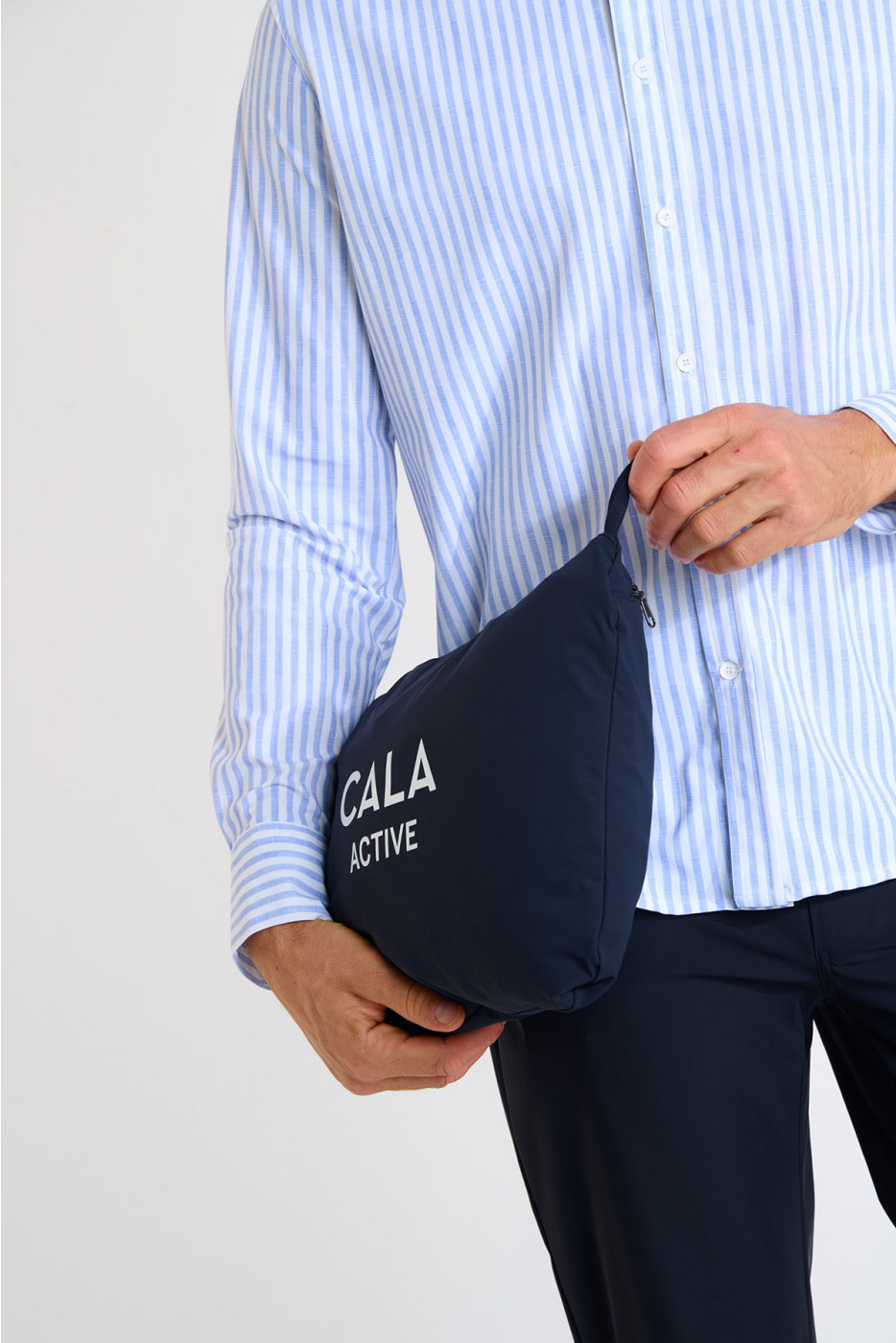 Veste packable bleu marine NIKOLA ALGHERO
