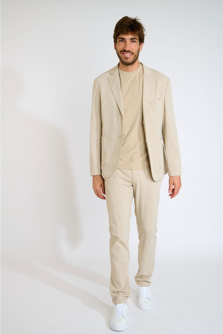 Veste jersey beige NIKO CERVO