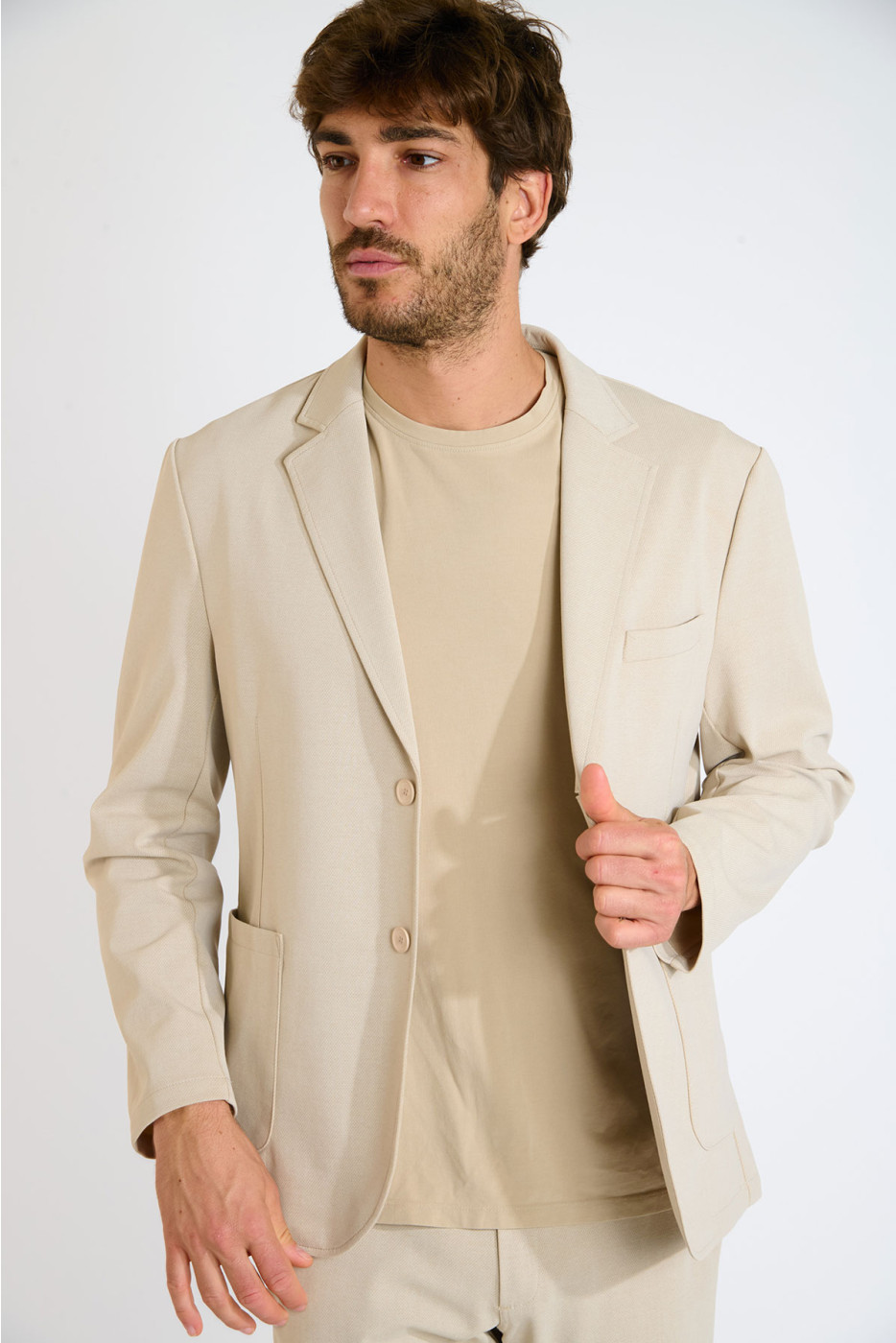 Veste beige NIKO OSTIA - 6
