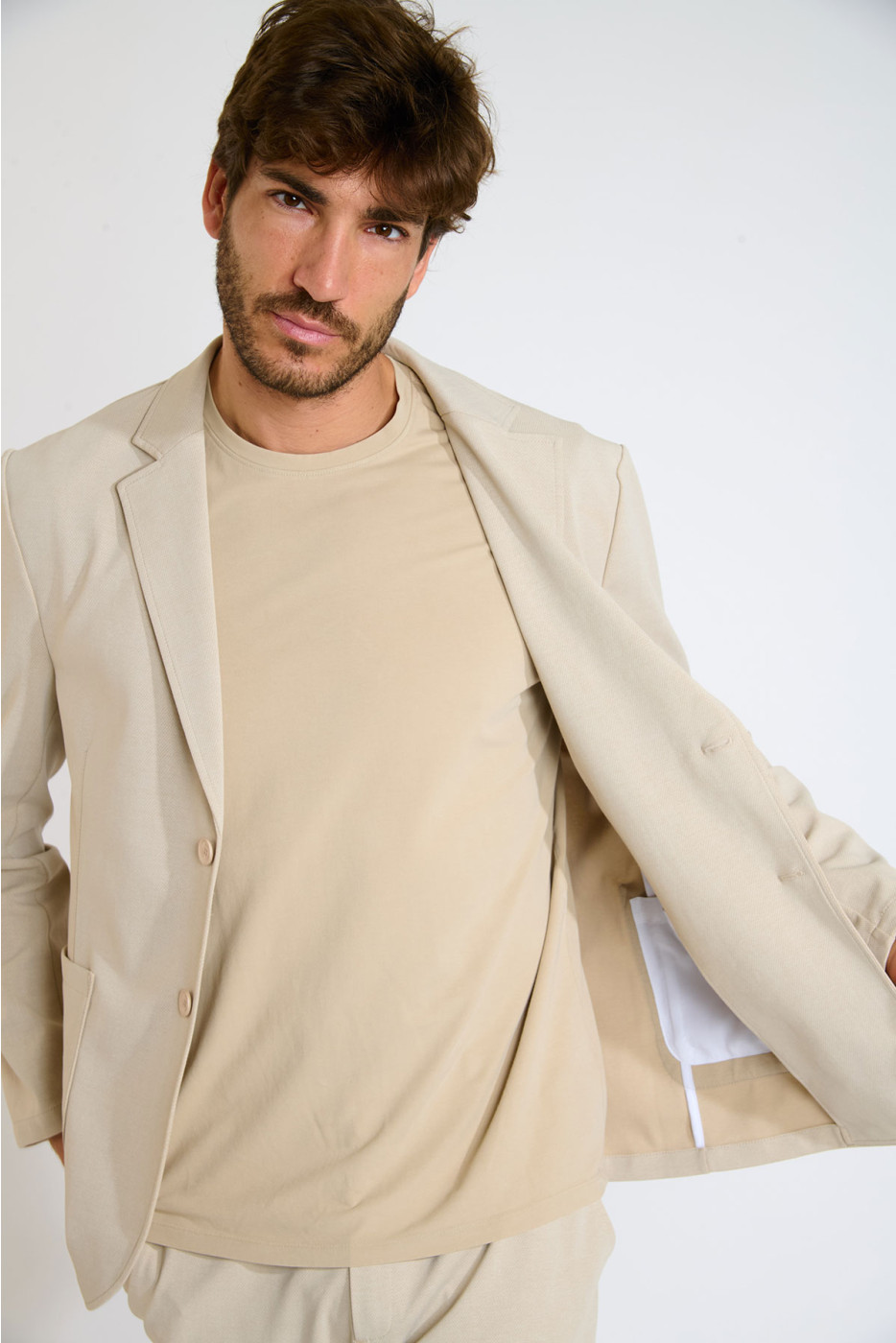 Veste beige NIKO OSTIA - 8
