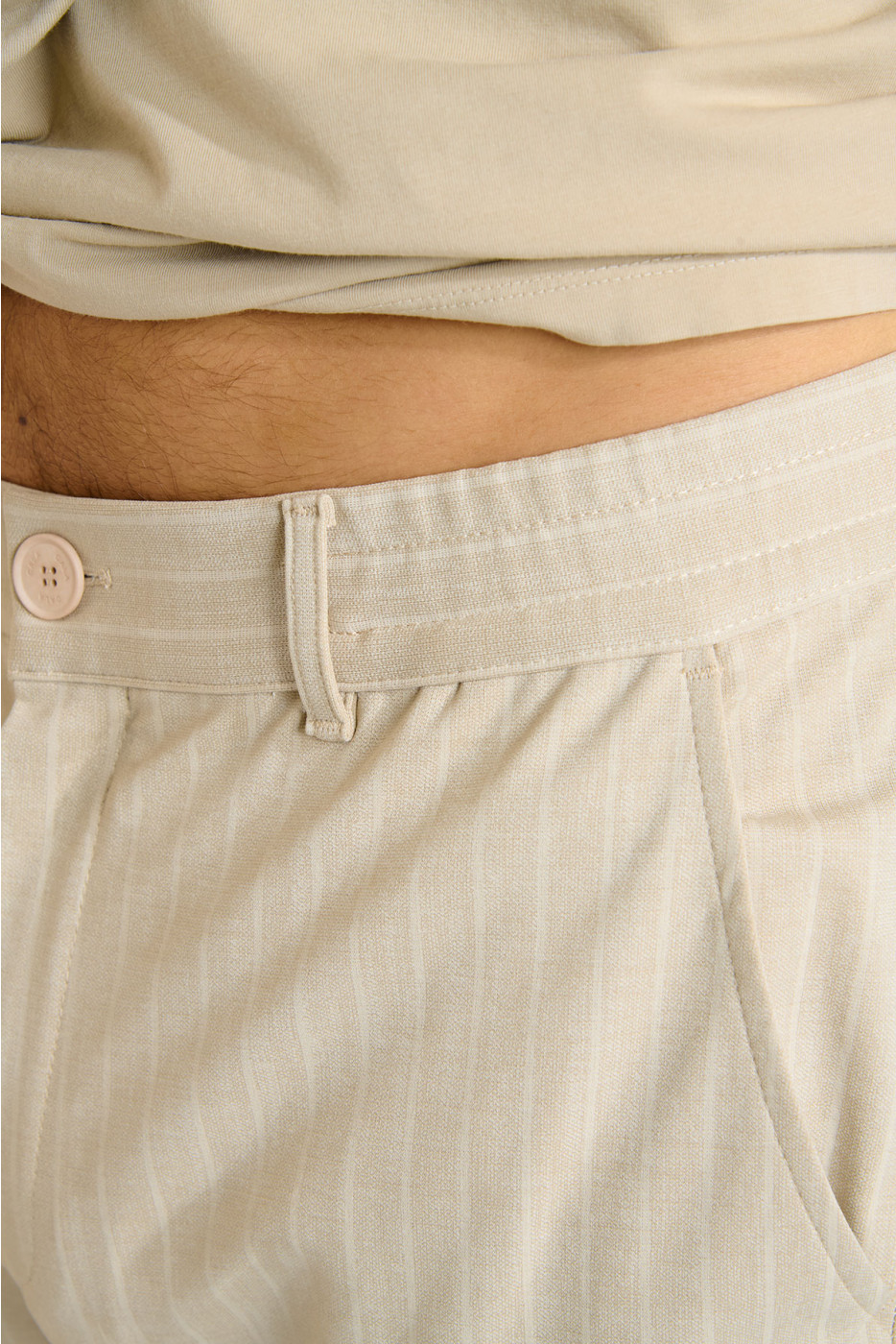 Pantalon beige SERGE CERVO - 6