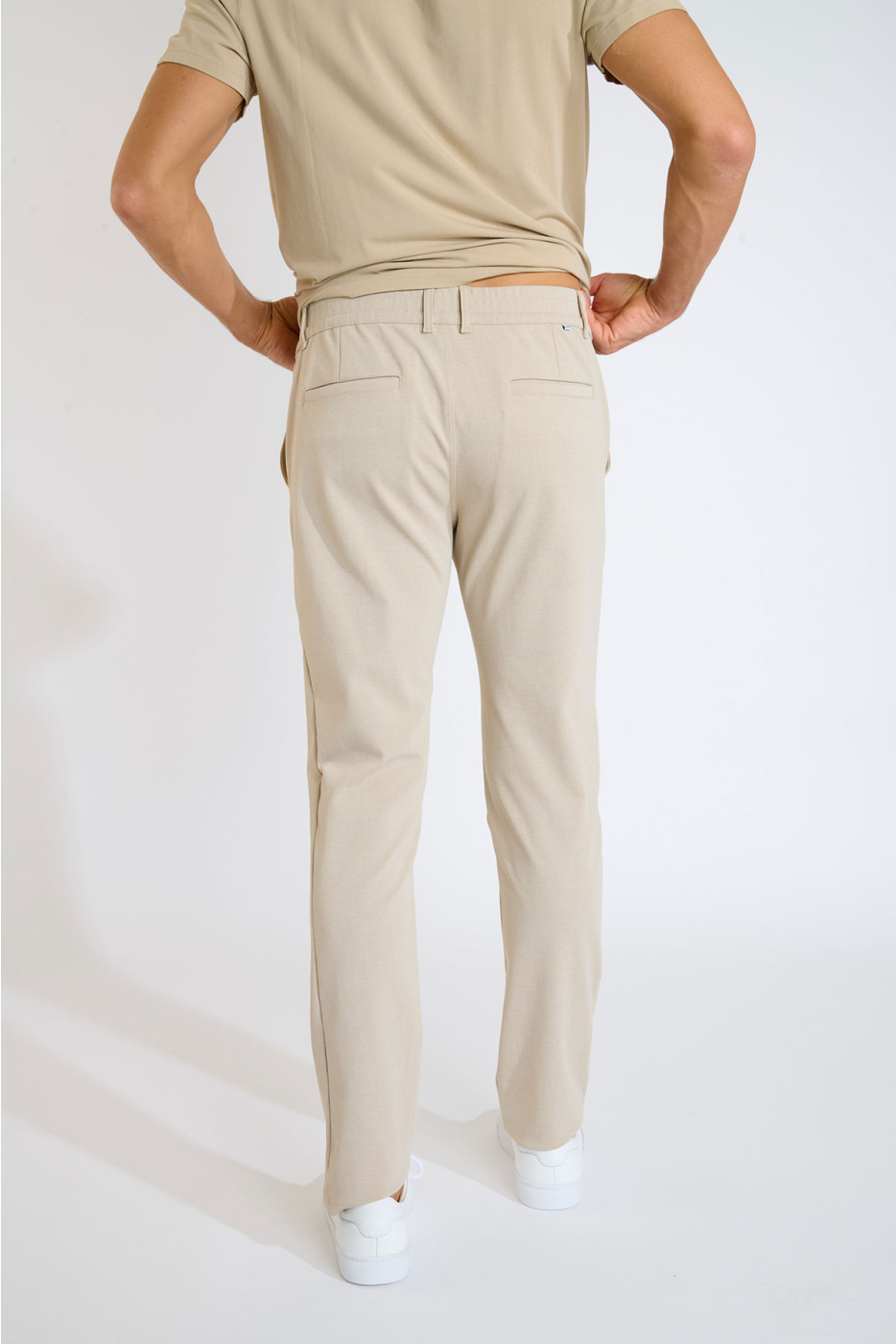 Pantalon beige SERGE OSTIA - 3