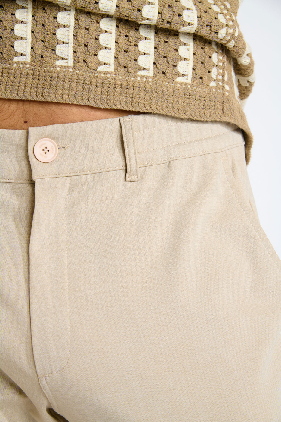 Pantalon beige SERGE TRANI - 4