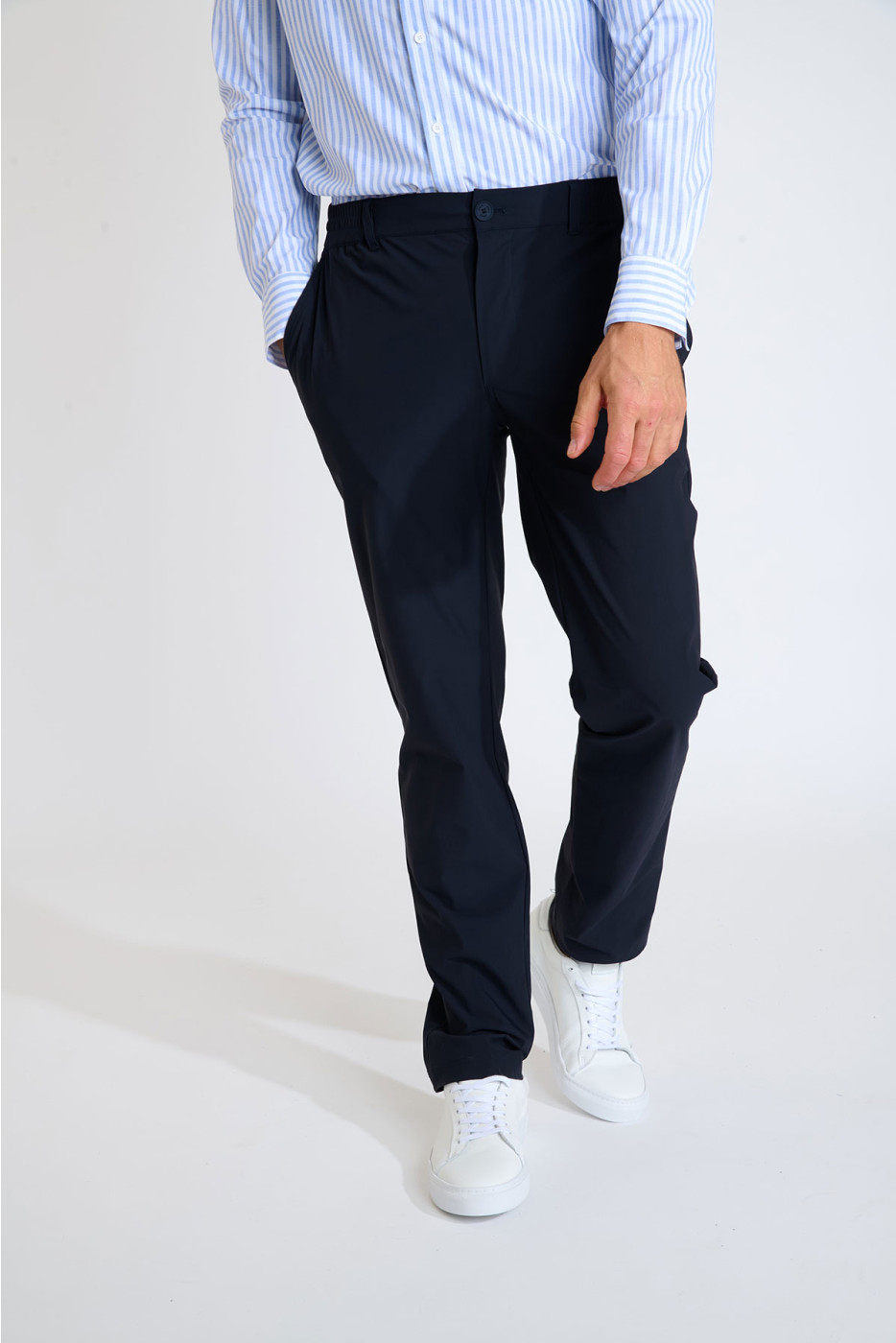 Pantalon bleu marine packable SERGIO ALGHERO