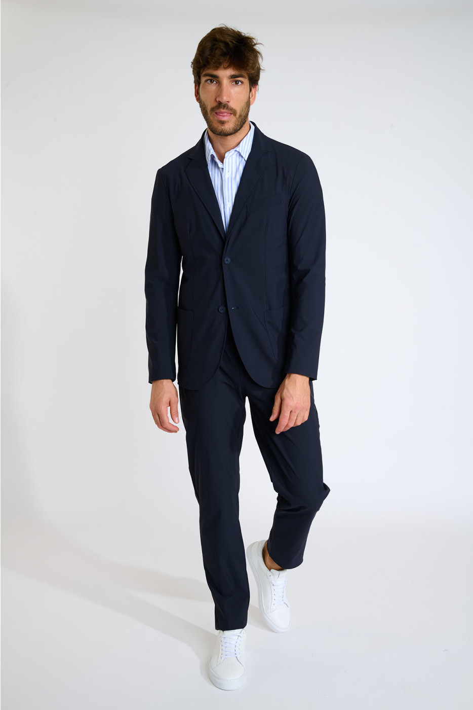 Pantalon bleu marine packable SERGIO ALGHERO