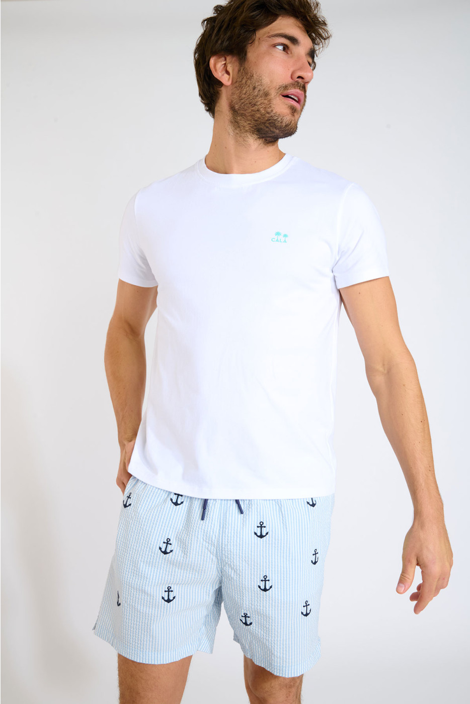 T-shirt blanc imprimé hôtel THEOHOTEL NAVIGLIO - 6