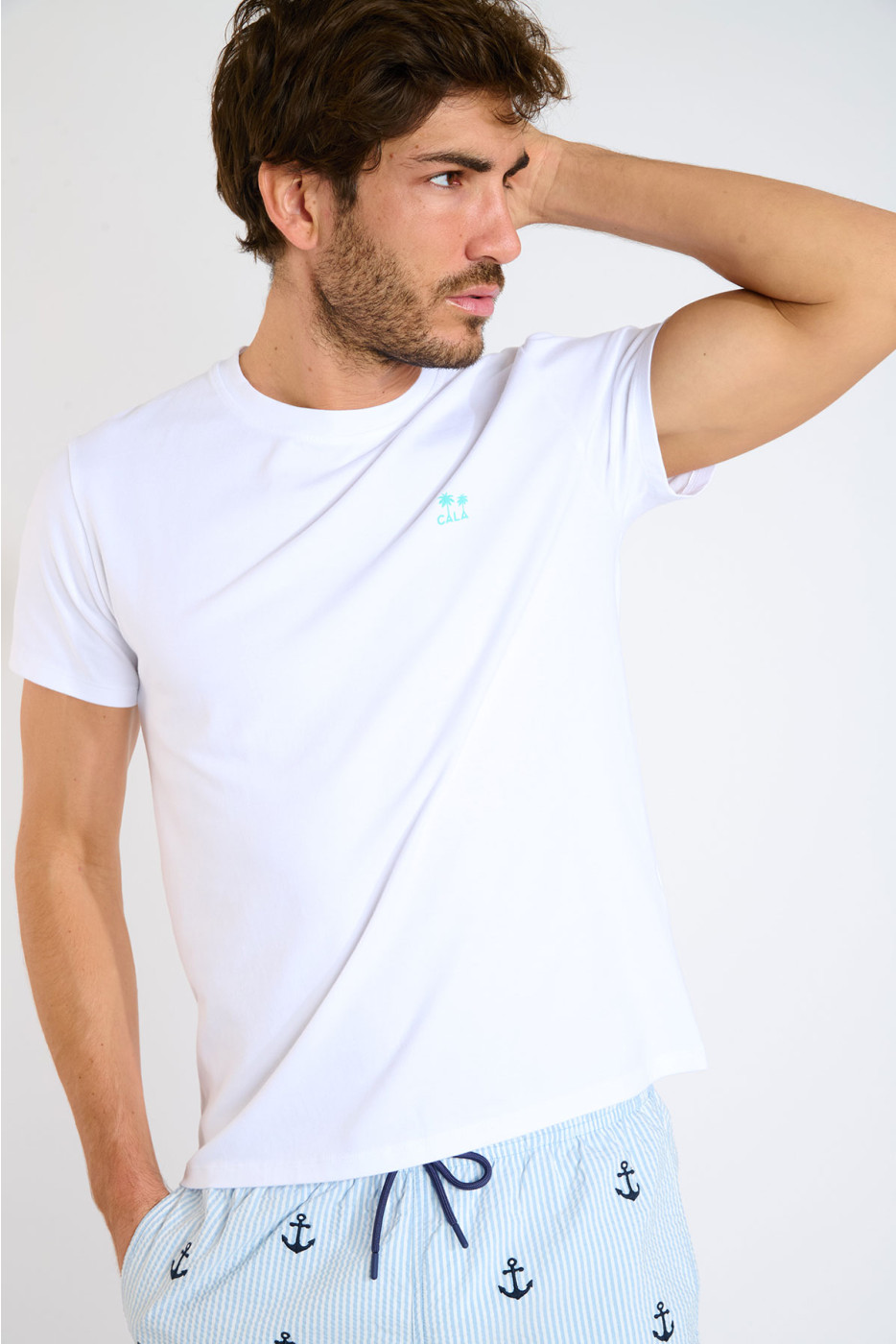 T-shirt blanc imprimé hôtel THEOHOTEL NAVIGLIO - 7