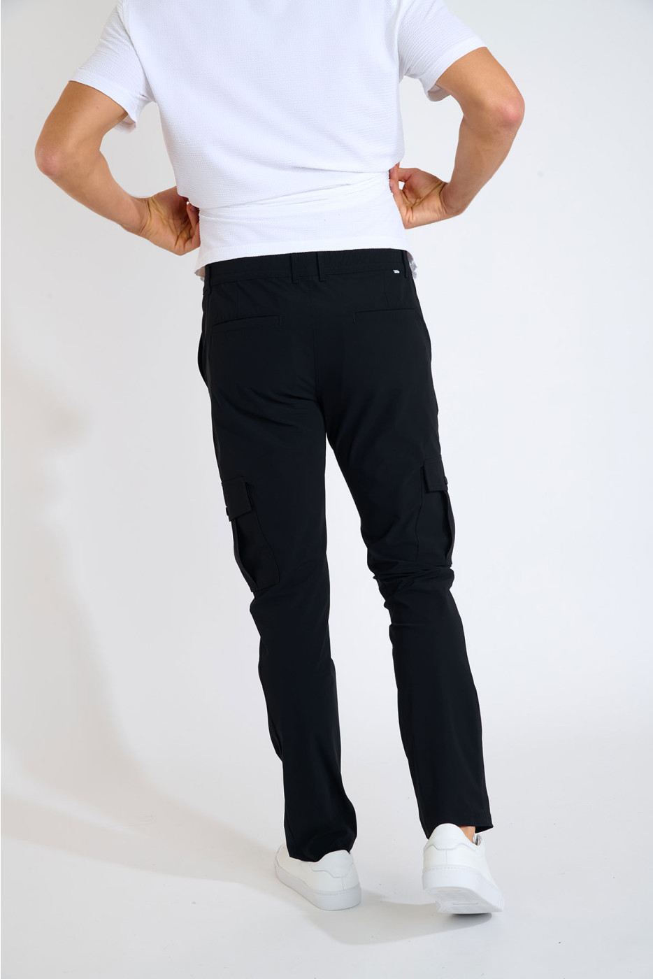 Pantalon noir stretch VICOLO LESCADA - 3