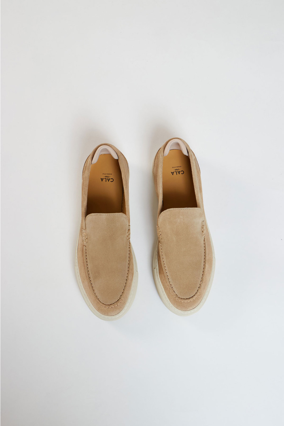 Espadrilles beige cuir FANO MARINELLA - 3