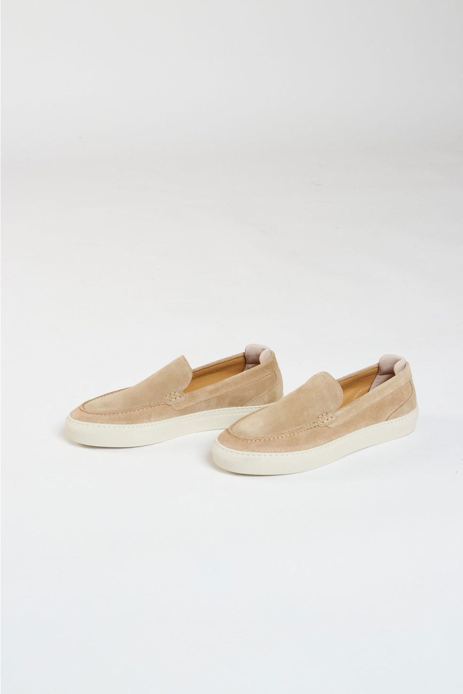 Espadrilles beige cuir FANO MARINELLA - 4