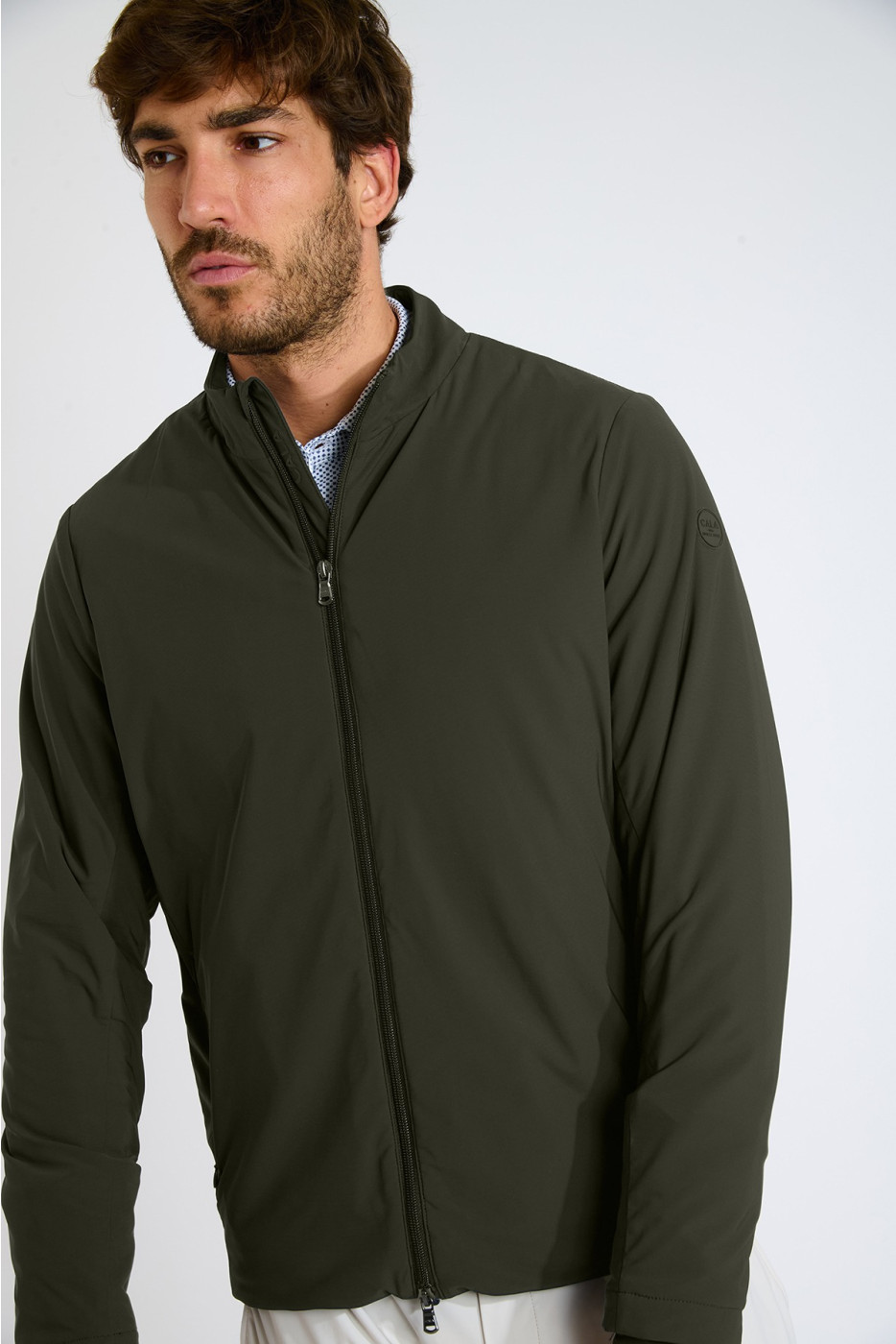 Blouson packable kaki GEORGES CATANIA - 3