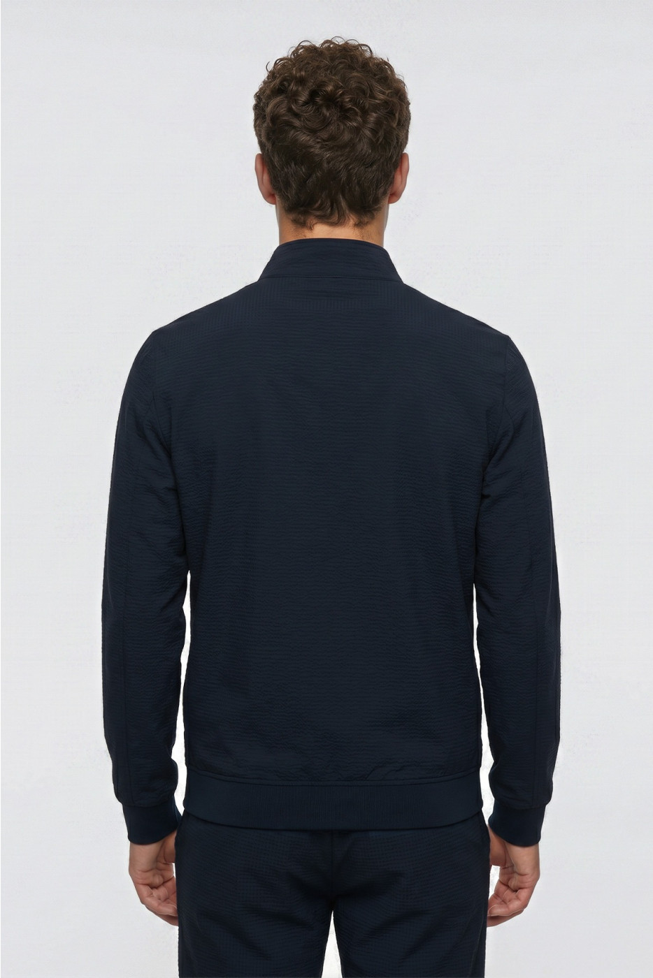 Blouson bleu marine IVANO TRIESTE - 2