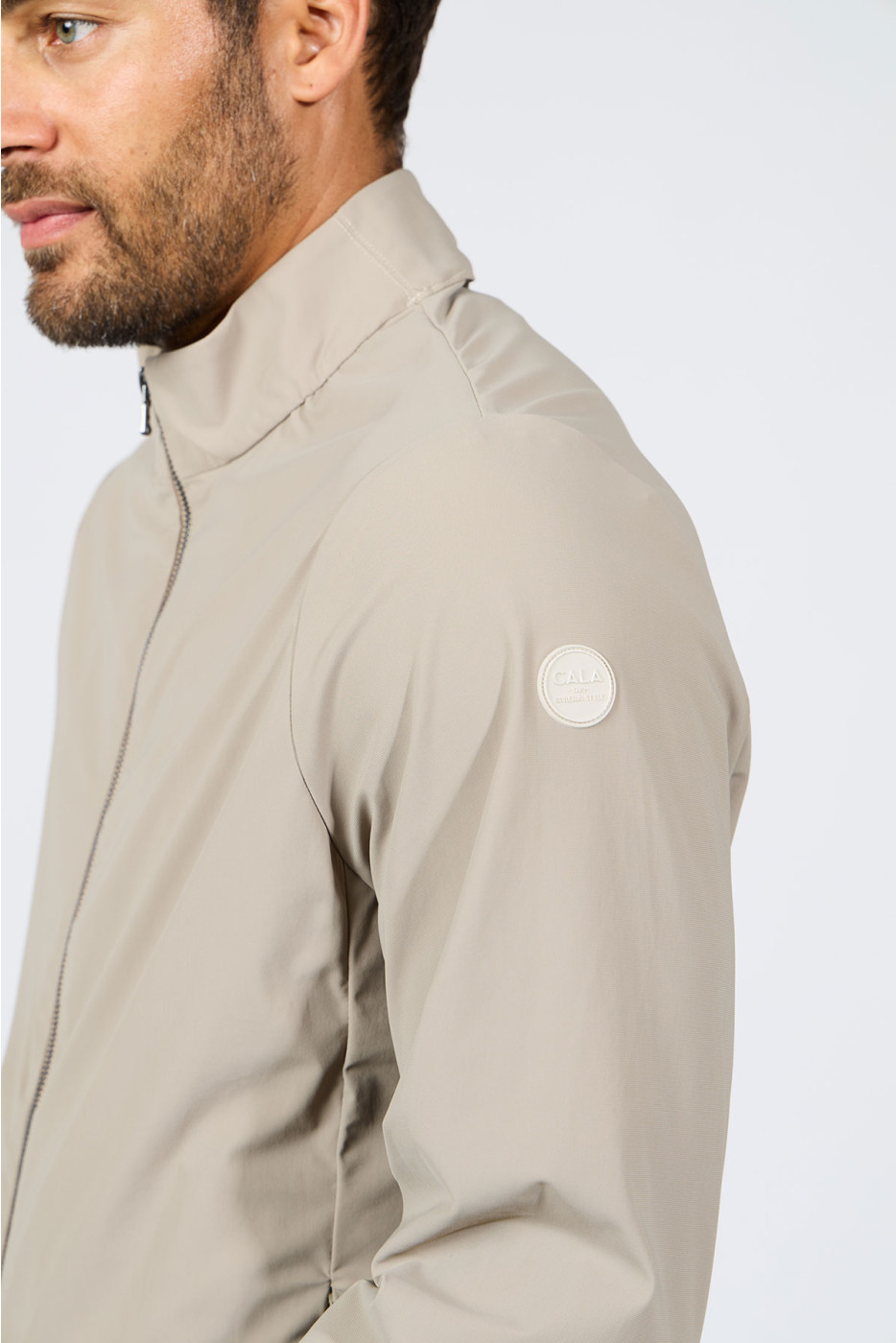 Blouson beige Julien Lescada - 5