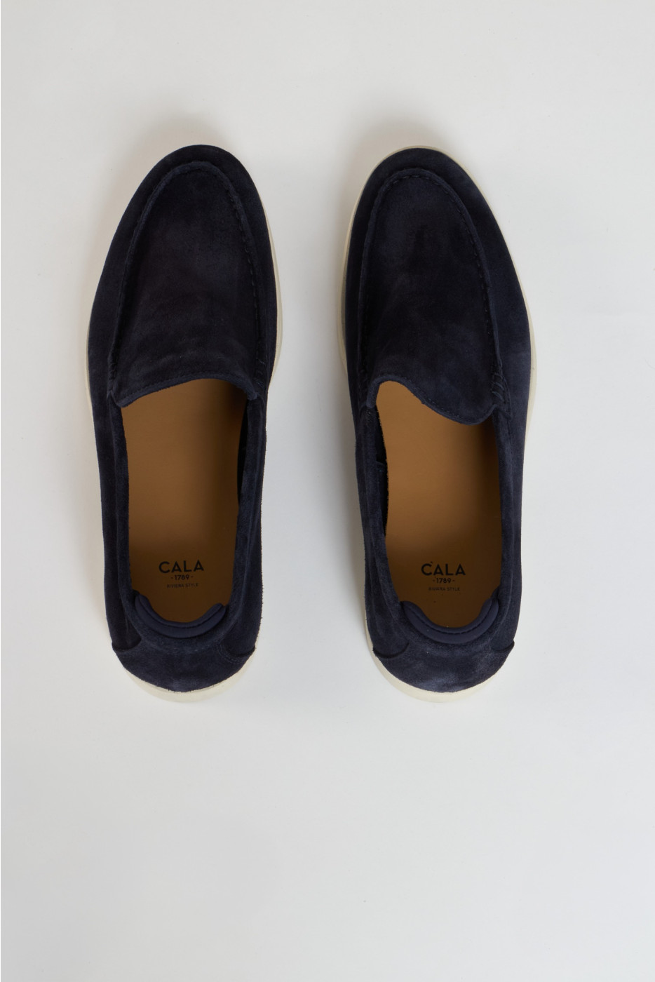 Mocassin en cuir bleu marine PESARO HARBOR