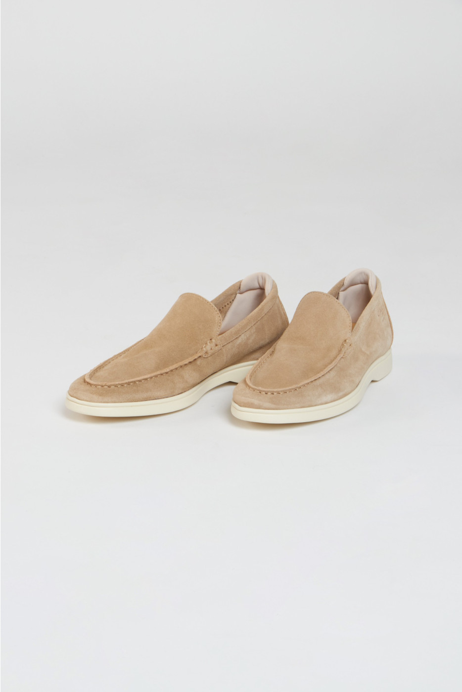 Mocassin en cuir beige PESARO HARBOR - 2