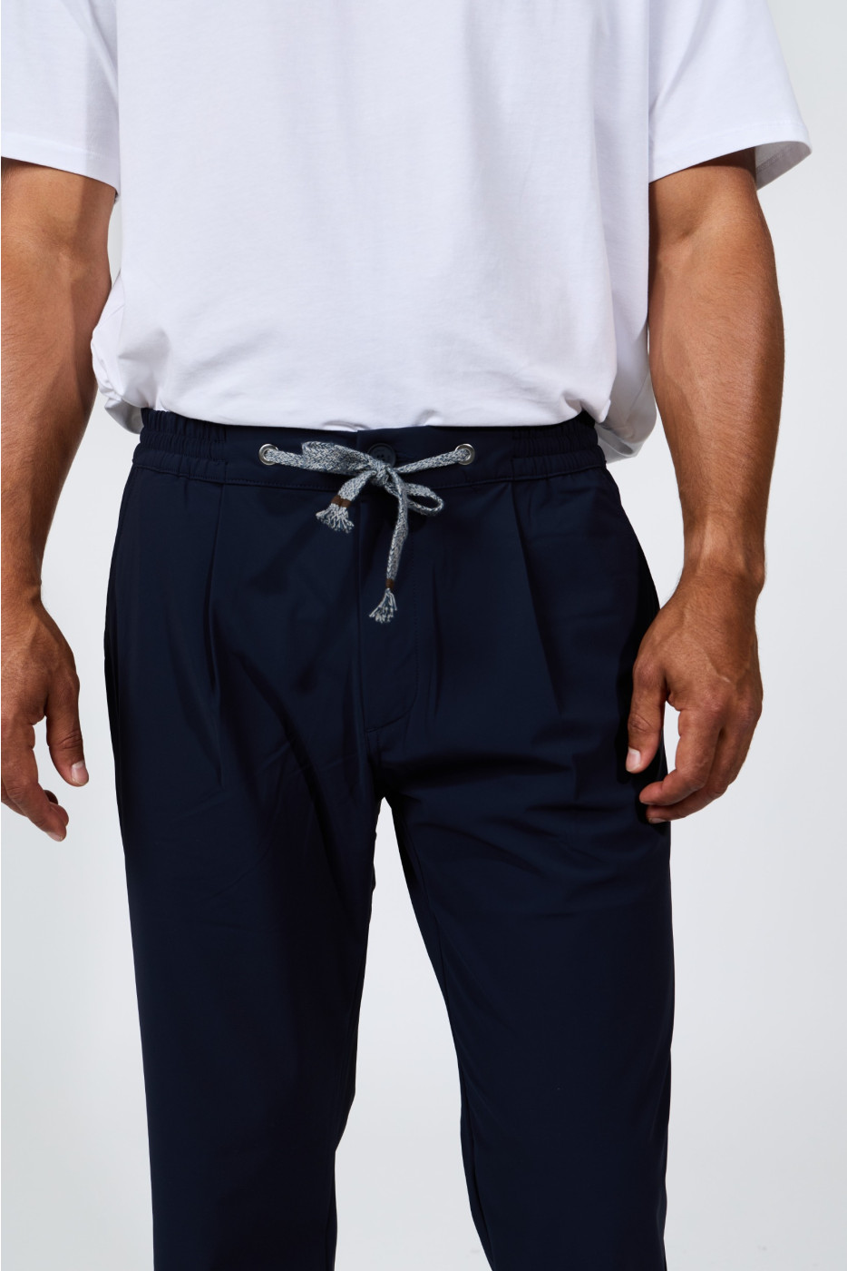 Pantalon marine THOMAS LESCADA - 2