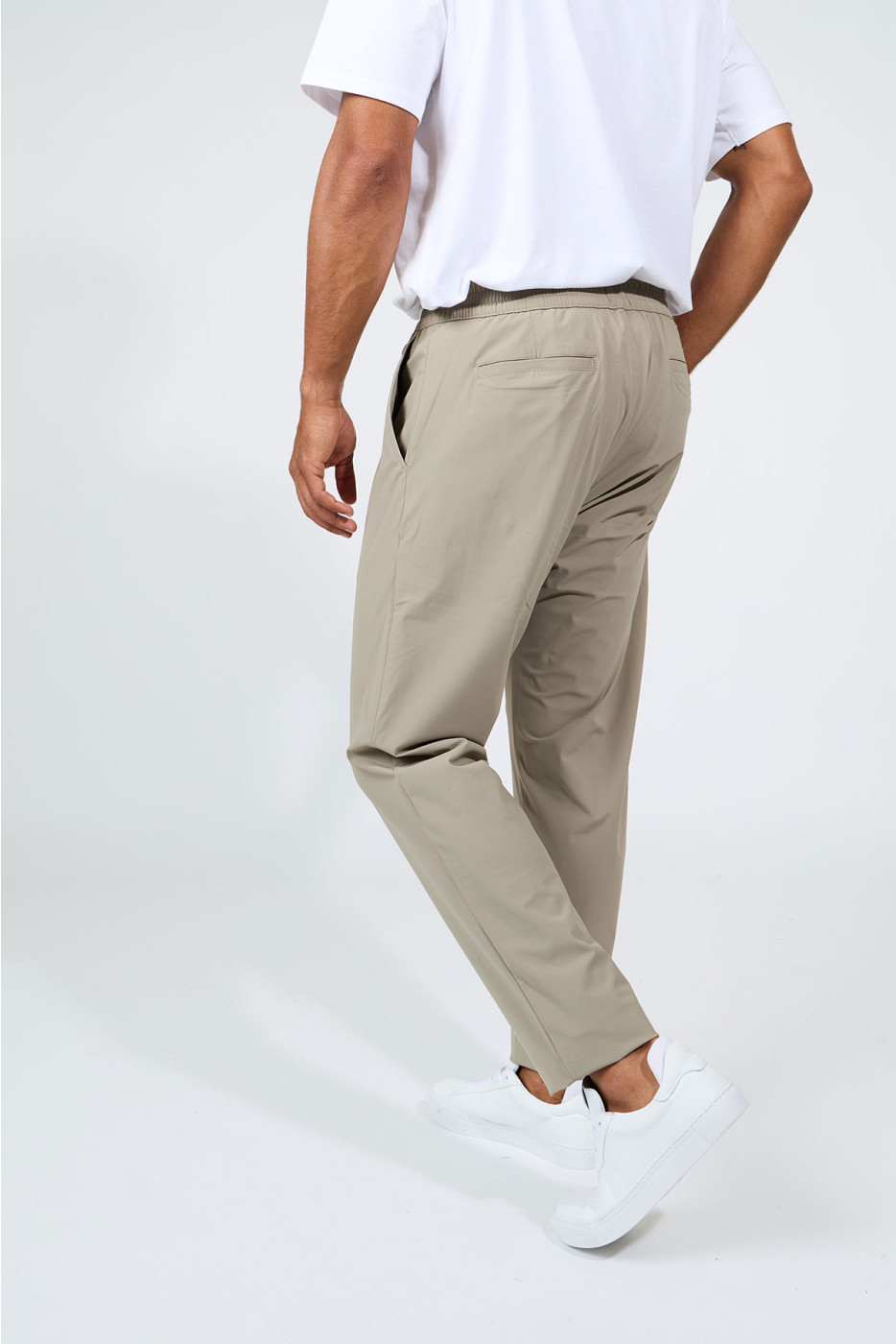Pantalon beige THOMAS LESCADA - 4