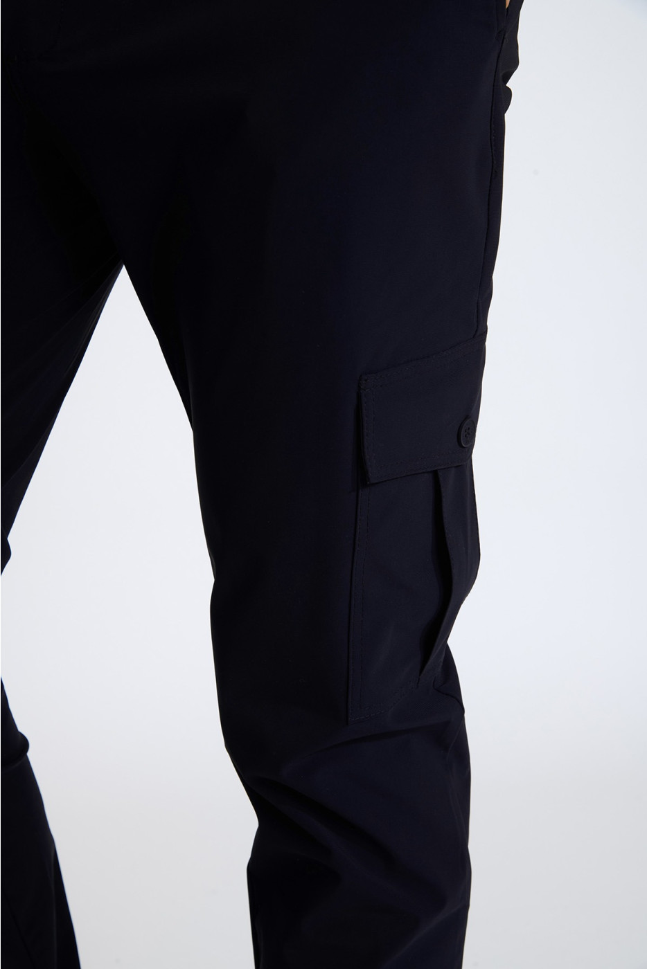 Pantalon bleu marine stretch VICOLO LESCADA - 3