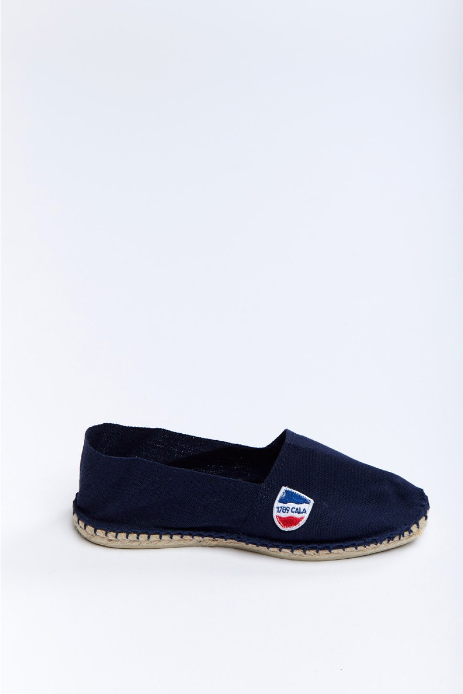 Espadrilles en toile Bleu Marine - Made in France CLASSIQUE UNI