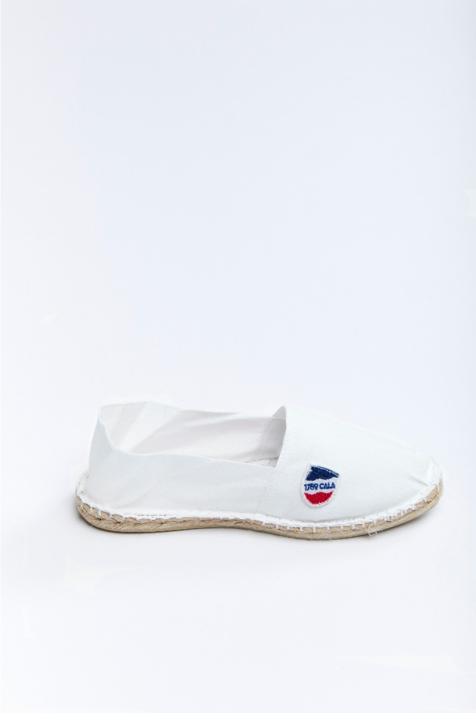 Espadrilles en toile Blanche CLASSIQUE UNI