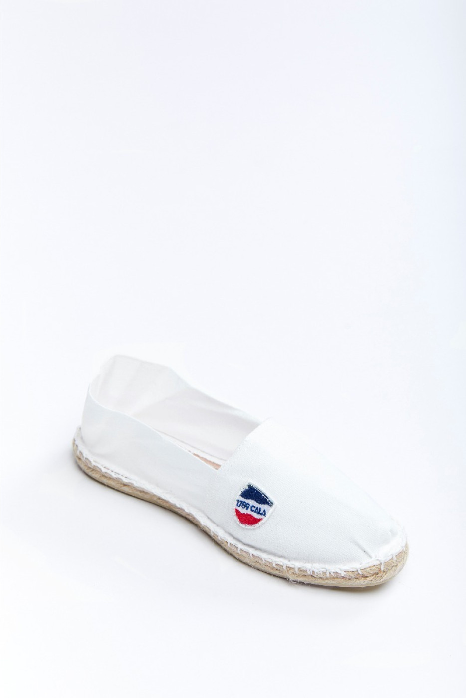 Espadrilles en toile Blanche CLASSIQUE UNI