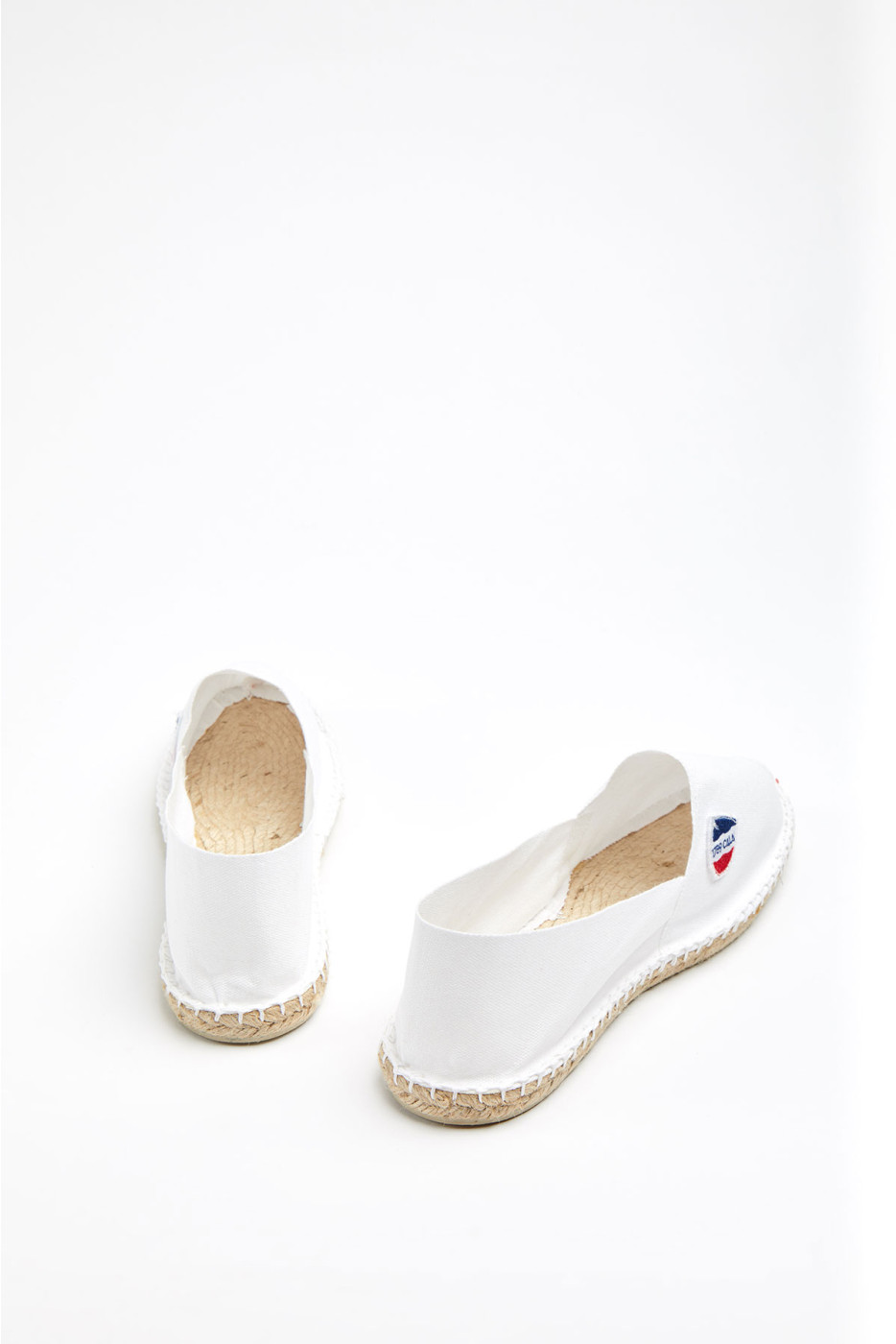 Espadrilles en toile Blanche CLASSIQUE UNI