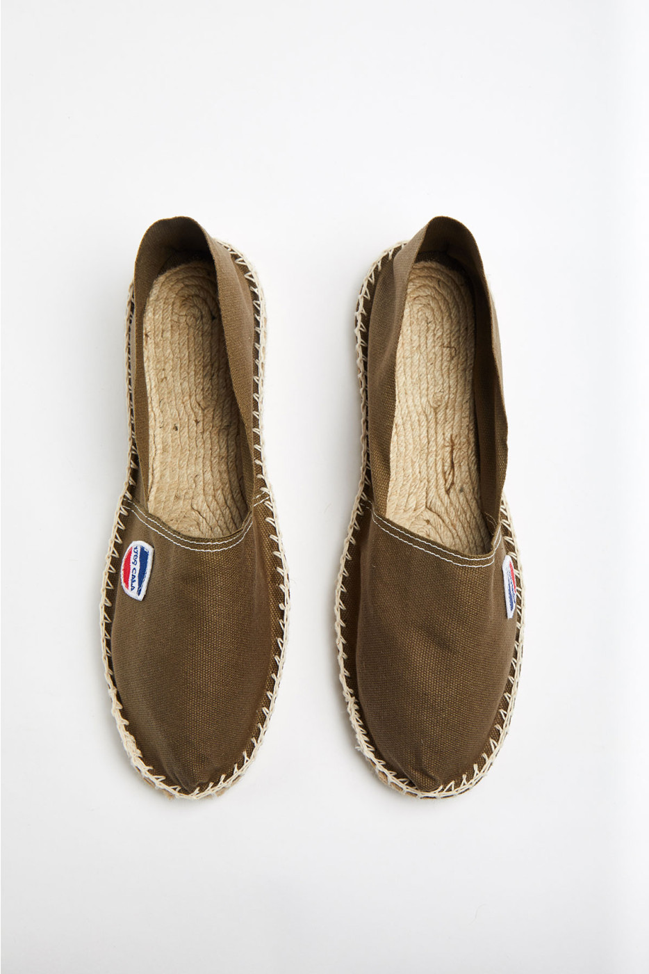 Espadrilles en toile Kaki - Made in France CLASSIQUE UNI
