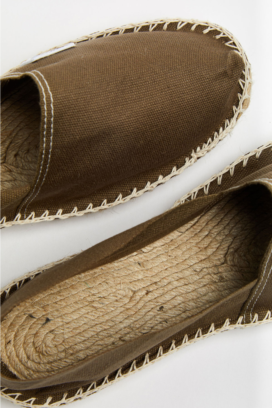 Espadrilles en toile Kaki - Made in France CLASSIQUE UNI