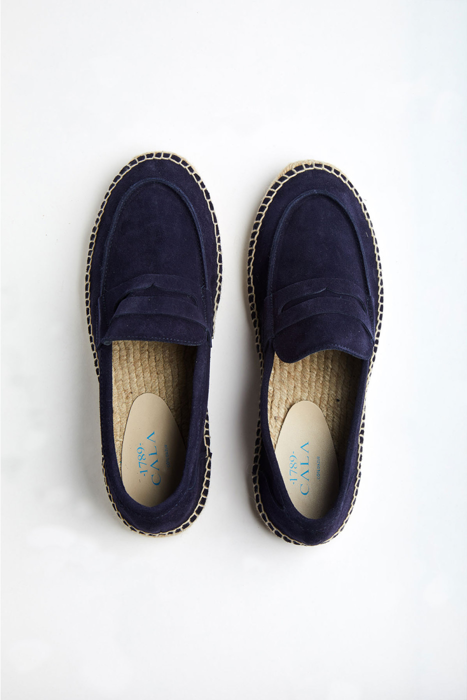 Espadrilles Mocassin Cuir Marina Marine MARINA LEATHER - 5