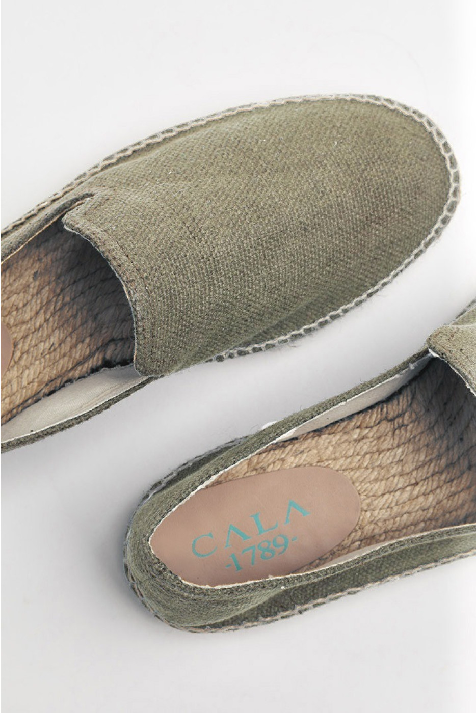 Espadrilles Slip On Kaki SLIPON COTON
