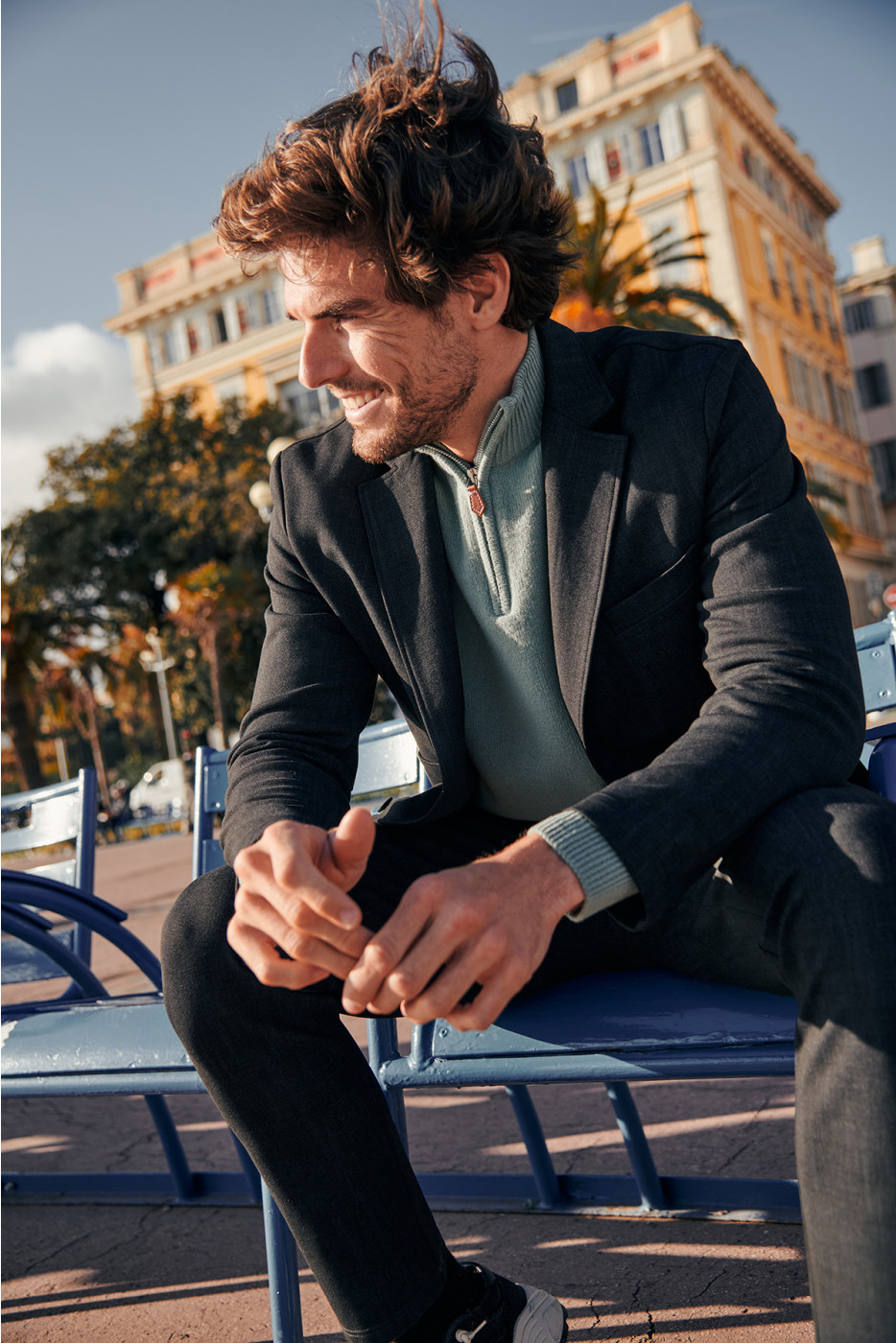 Veste de costume noir NIKO CANSIGLIA - 2
